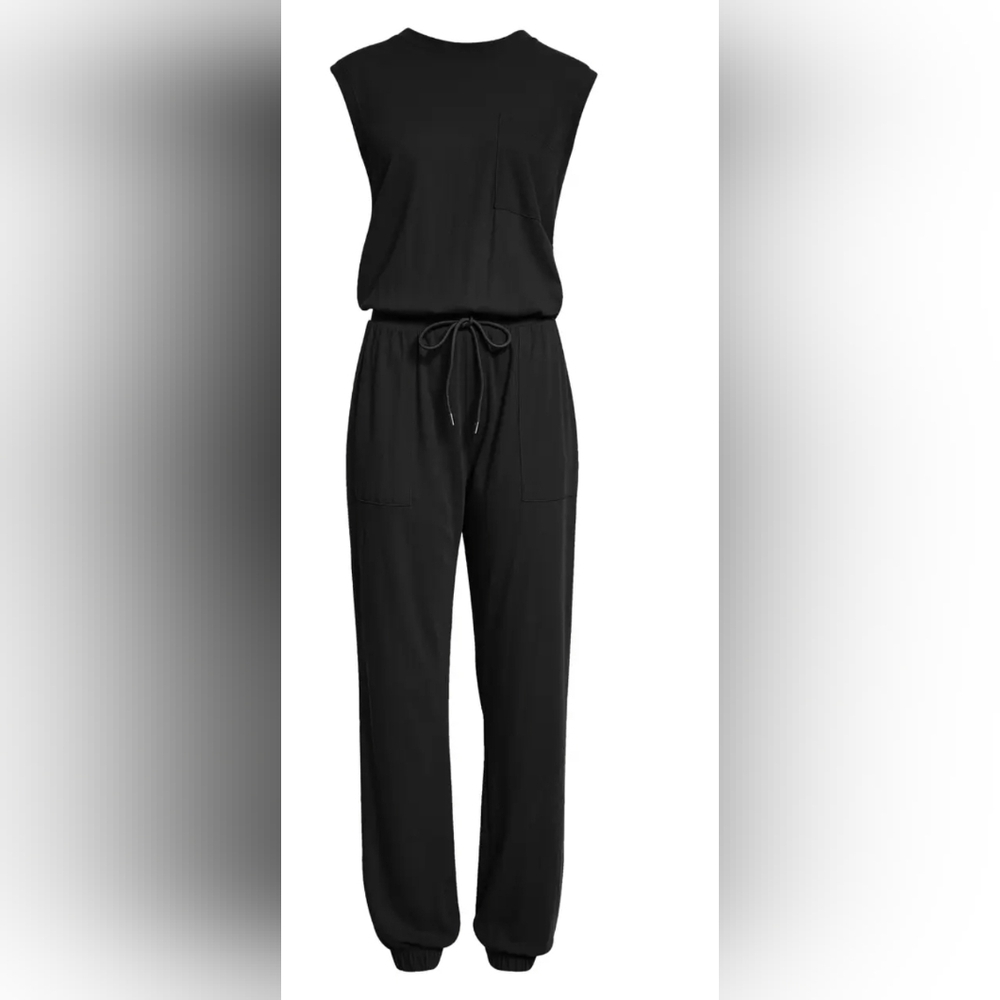 ATM Anthony Melillo Black High Torsion Jumpsuit XS Luxury Minimalist - Picture 4 of 15